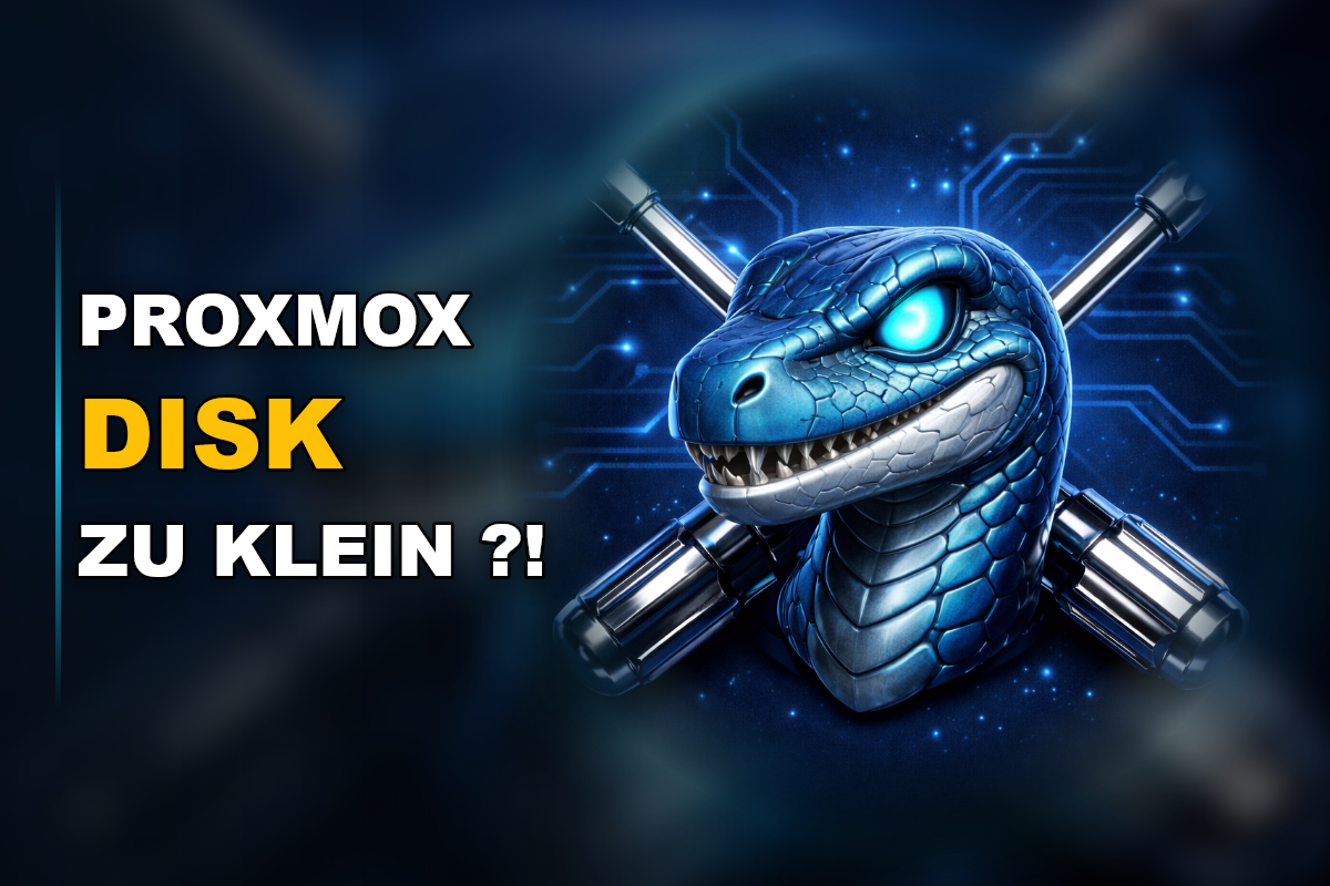 PROXMOX: Deine VM-Festplatte ist zu klein? DAS hilft!
